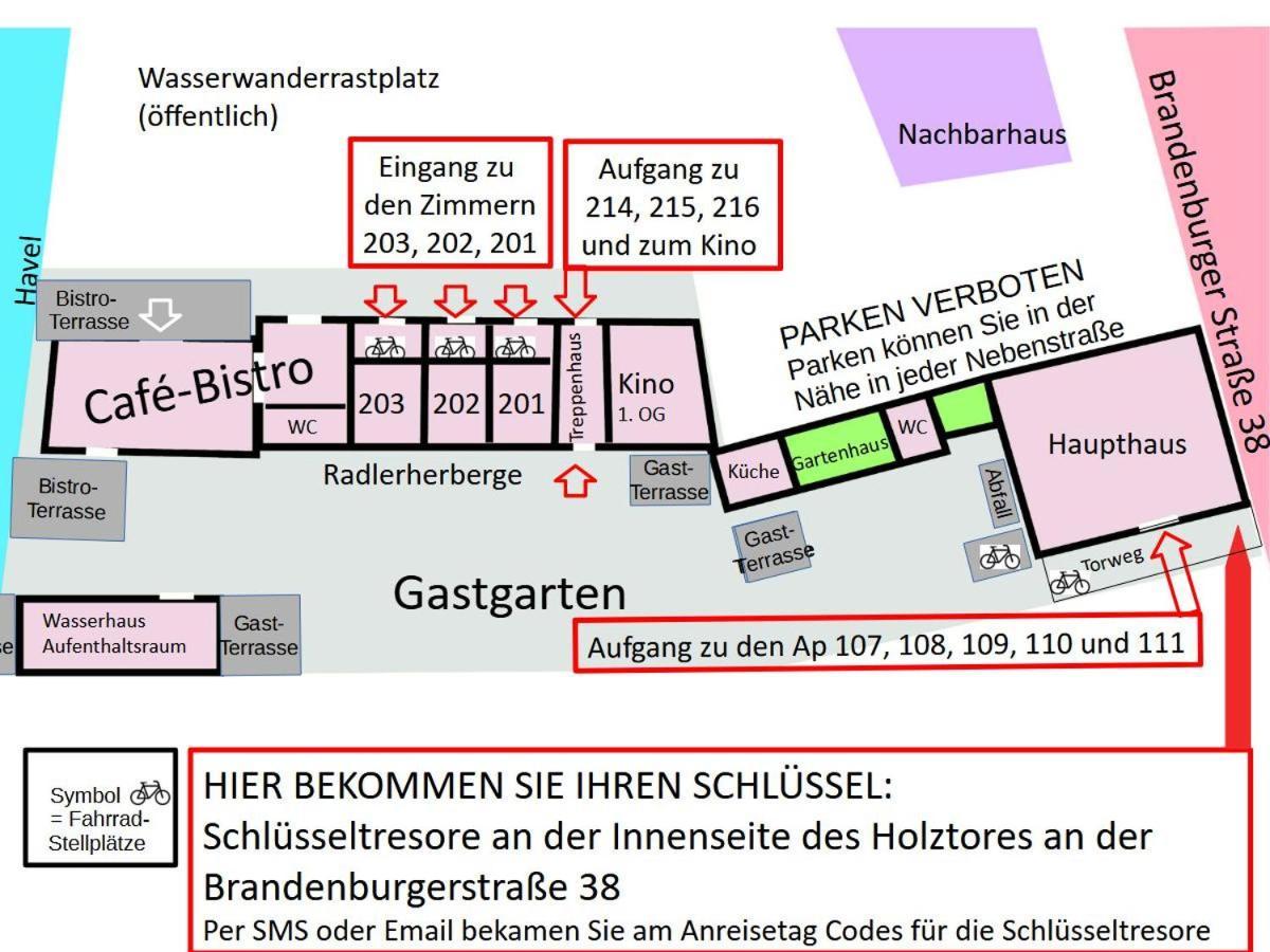 Kulturgasthof Alte Reederei Aparthotel Fürstenberg-Havel Exterior foto